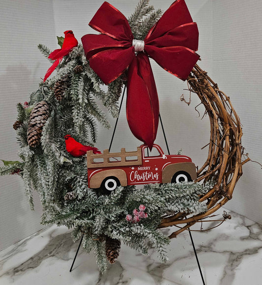 Christmas Grapevine Wreath