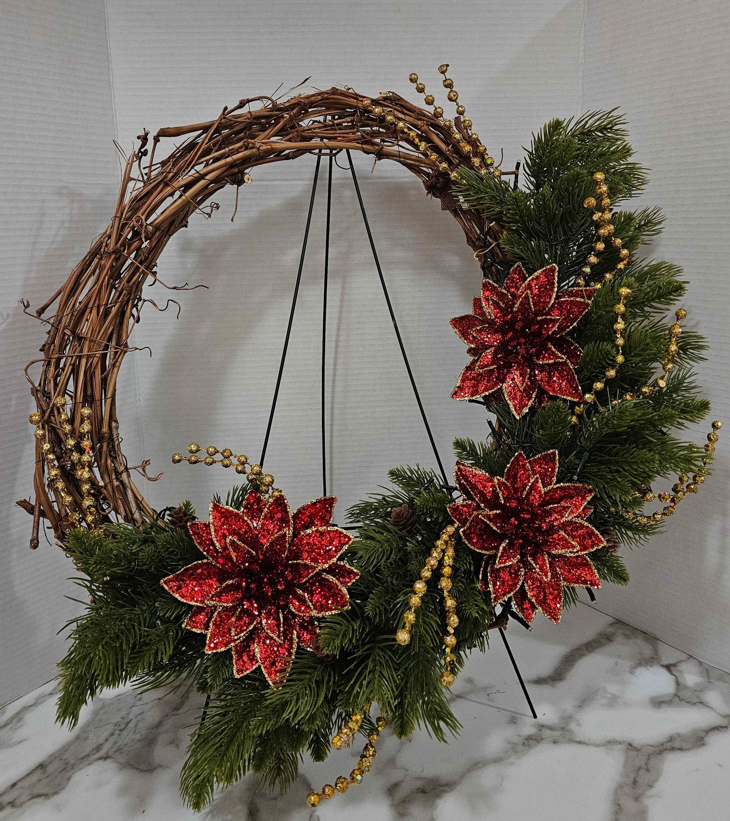 Christmas Grapevine Wreath